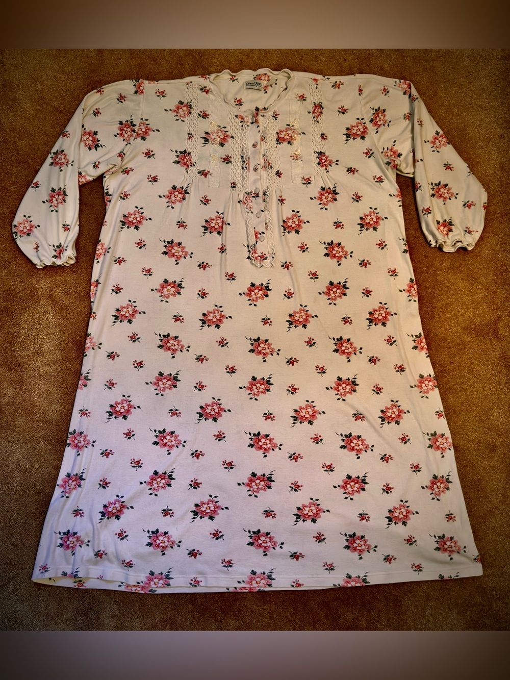 (#218) Laurel Rose Vintage Women’s Nightgown
